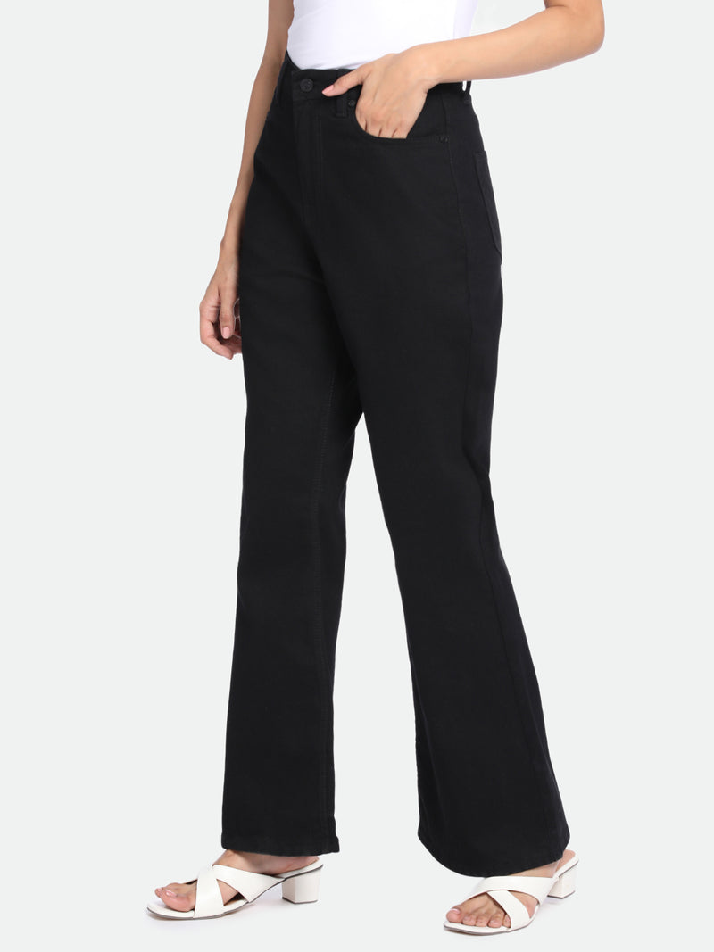 DL Woman Bootcut High-Rise Clean Look Stretchable Jeans