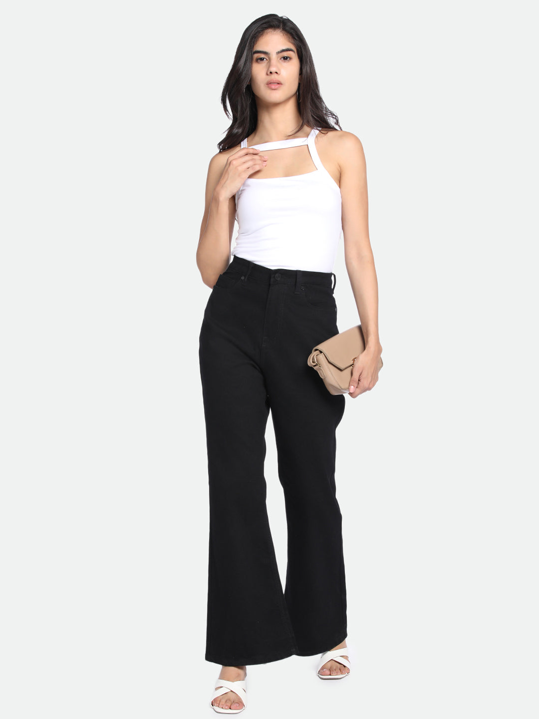 DL Woman Bootcut High-Rise Clean Look Stretchable Jeans