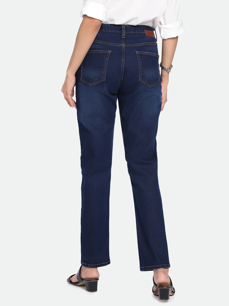 DL Woman Slim Fit High-Rise Clean Look Stretchable Jeans