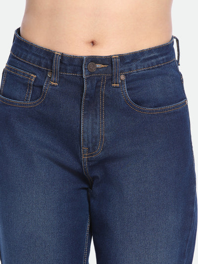 DL Woman Mom Fit High-Rise Light Fade Stretchable Jeans