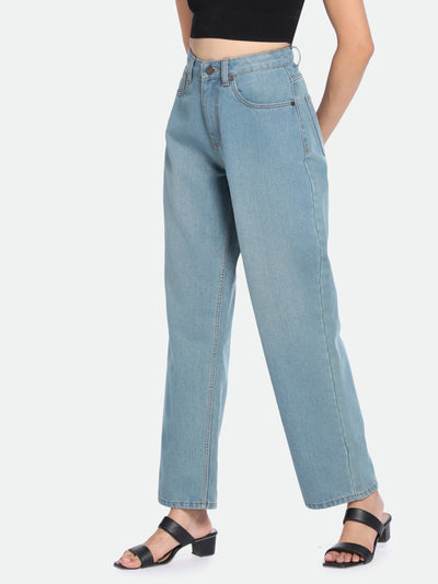 DL Woman Relaxed Fit High-Rise Clean Look Stretchable Jeans