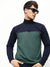 Mens Long-Sleeve Sweatshirt - Lightweight Casual Winterwear  (Petrol Green)