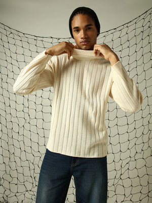 Men's Striped Pullover Sweater - Hubberholme x Dennis Lingo