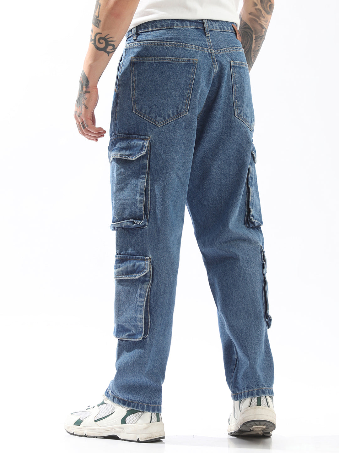 Men Comfort Straight Fit Mid-Rise Jeans - High Star x Dennis Lingo