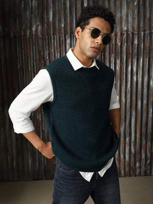 Men's Round Neck Sweater Vest