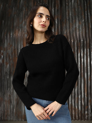 Rib Stracture Slim Fit Pullover Sweaters - High Star x Dennis Lingo