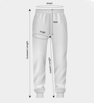 Dennis Lingo Mens Offwhite Joggers Comfortable bottomwear with Smart Casual look