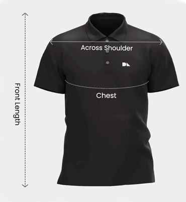 Dennis Lingo Soft and stretchy fabric Black Casual Polo Tshirt for Men