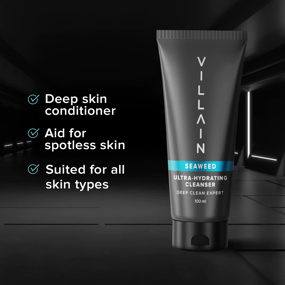 Villain Ultra Hydrating Cleanser (Seaweed)