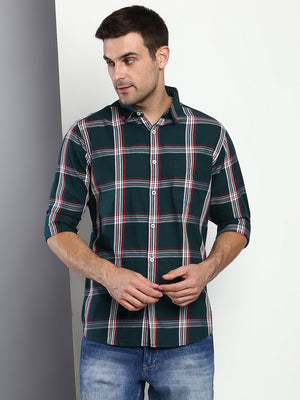 Men's Jackie Shirt (Bottle Green)