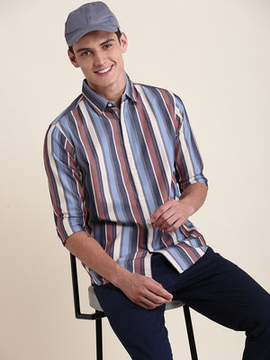 Men's Red Stripe Shirt