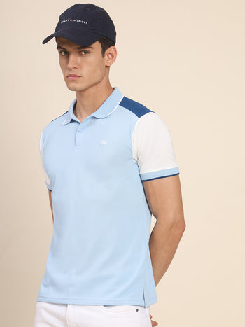 Men's Blue Tshirts Wardrobe Essentials Soft And Stretchy Fabric