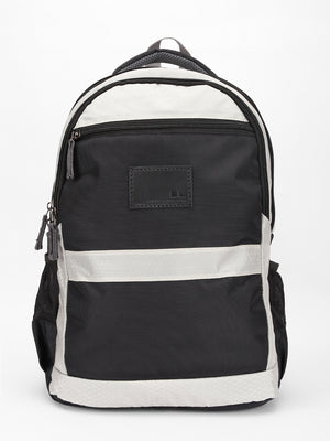 Men's Black Water Repellent Travel Backpack with adjustable shoulder strap