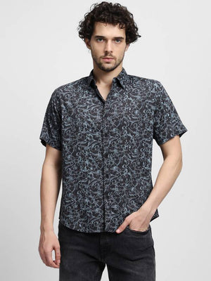 Men's Black Casual Shirt