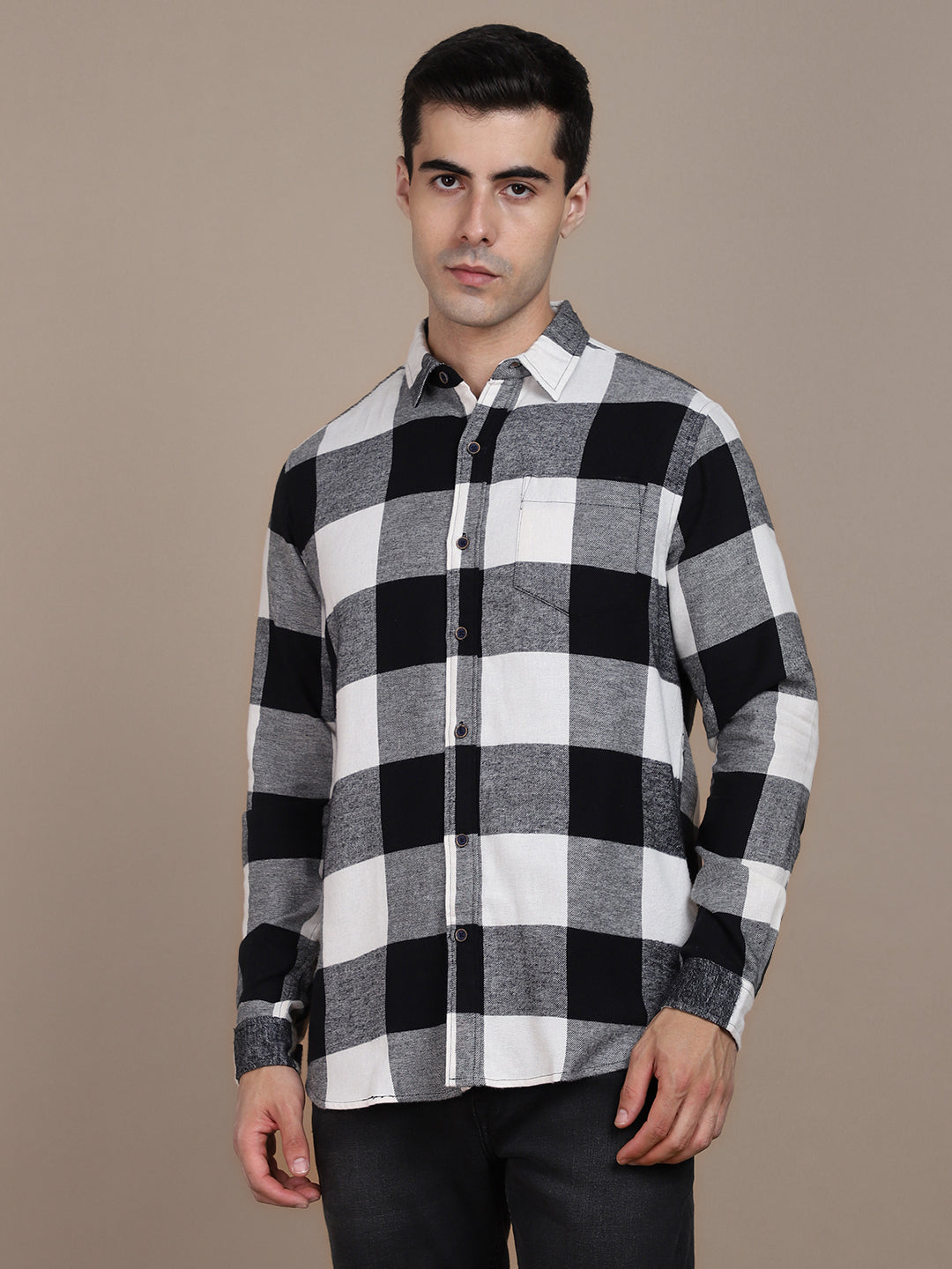 【DEARMINE】Disen Classic Check Shirt DEARMINE】Disen Classic Check Shirt Human Made - Check Shirt